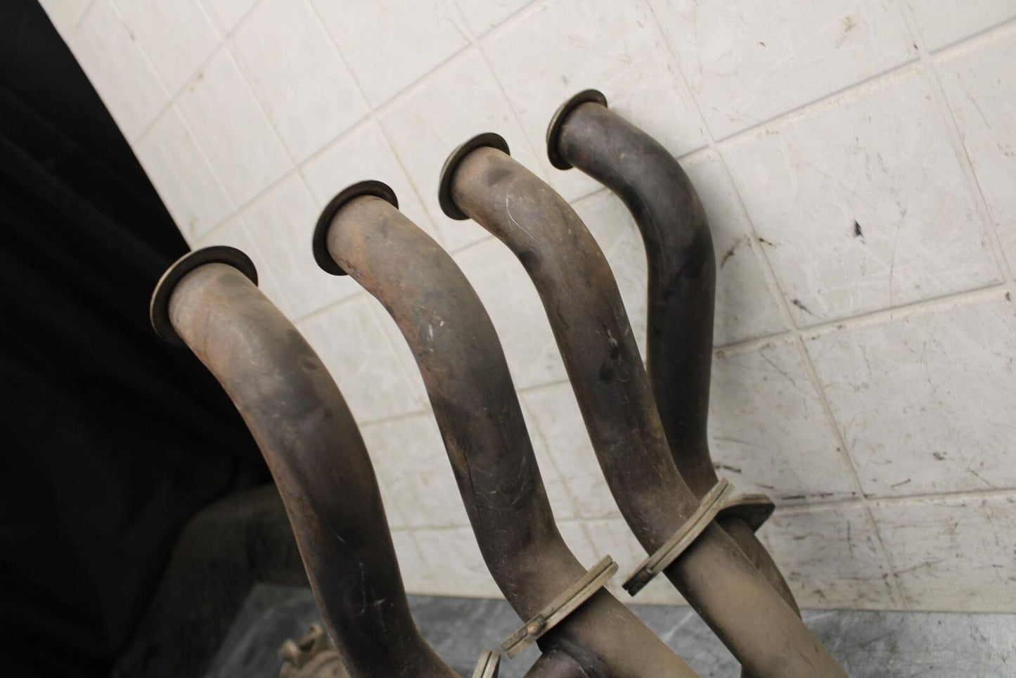 2009 Kawasaki Ninja ZX6R ZX600R EXHAUST HEADER PIPES MANIFOLD BB538