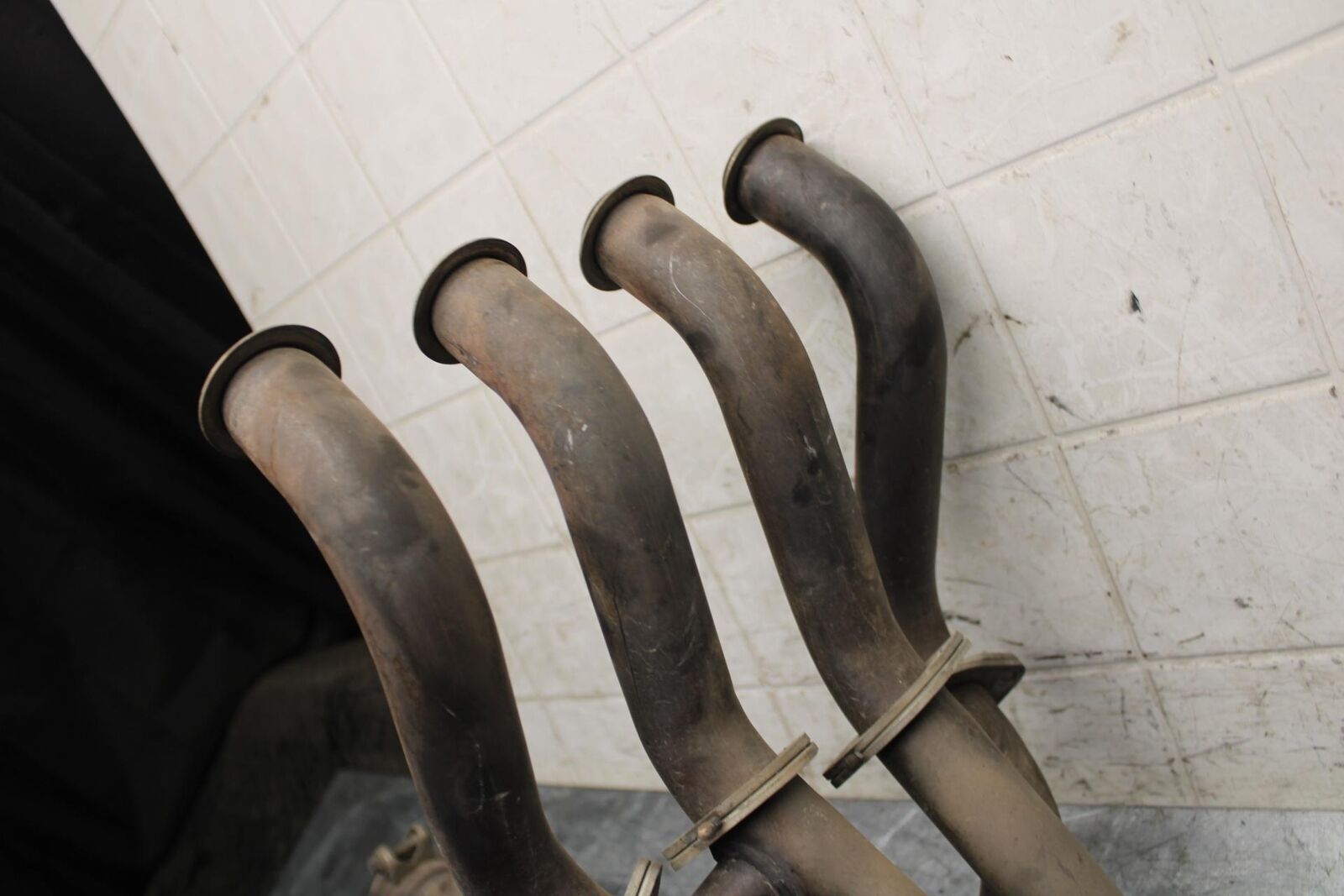 2009 Kawasaki Ninja ZX6R ZX600R EXHAUST HEADER PIPES MANIFOLD BB538