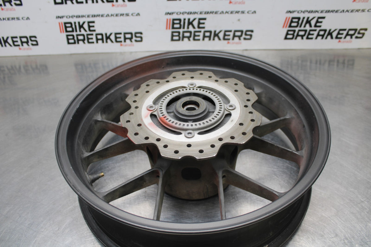 13-15 HONDA CBR500R REAR WHEEL BACK RIM & ROTOR BB834