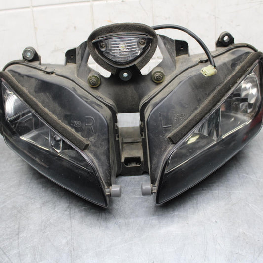 05-06 HONDA CBR600RR FRONT HEADLIGHT HEAD LIGHT LAMP 33100-MEE-A01 BB479