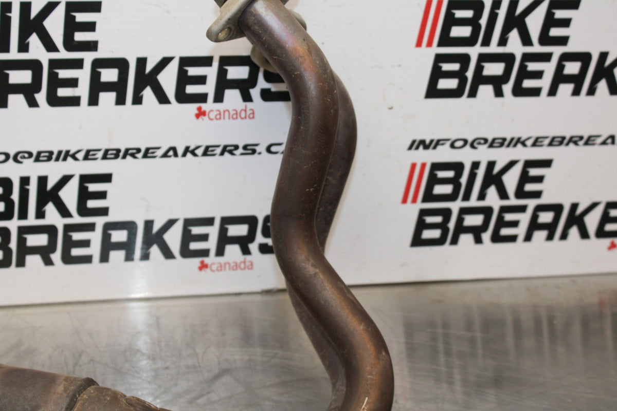 18-23 KAWASAKI NINJA 400 EX400 ABS EXHAUST HEADER PIPES MANIFOLD BB177