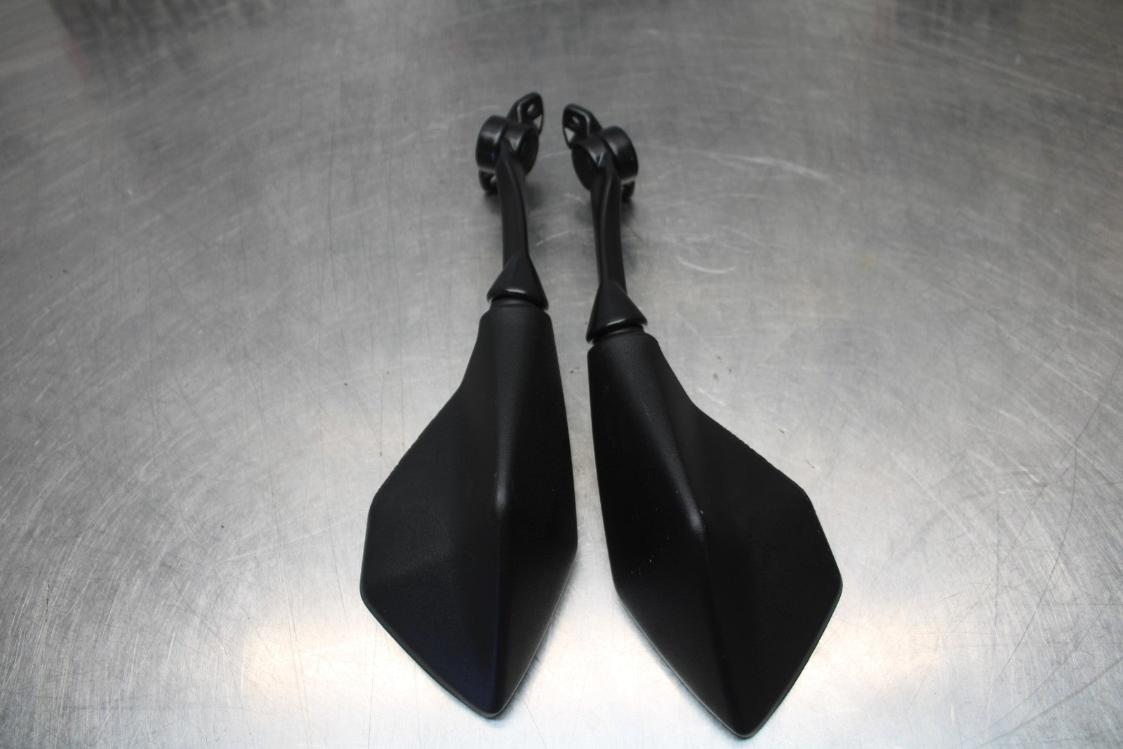 24-25 KAWASAKI NINJA ZX4R REAR VIEW MIRROR SET PAIR MIRRORS BB610