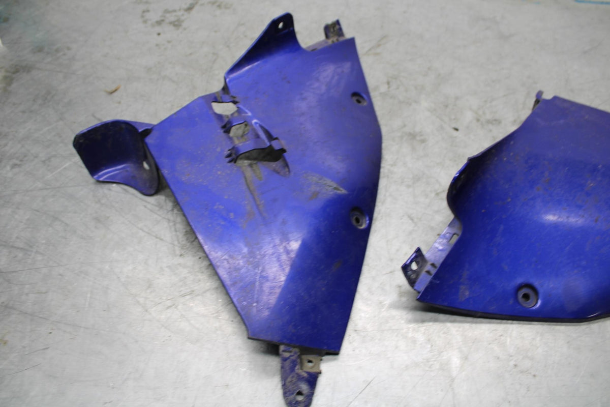 96-07 YAMAHA YZF600R RIGHT LEFT INNER FAIRINGS COWLS PANELS TRIMS BB427 THUNDERC