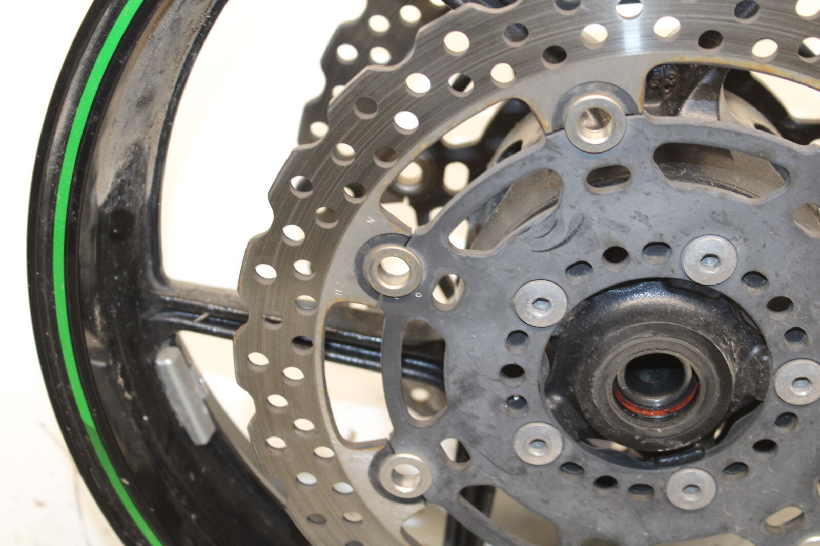 12-17 KAWASAKI ER-6N Z650 FRONT RIM FRONT WHEEL BB709