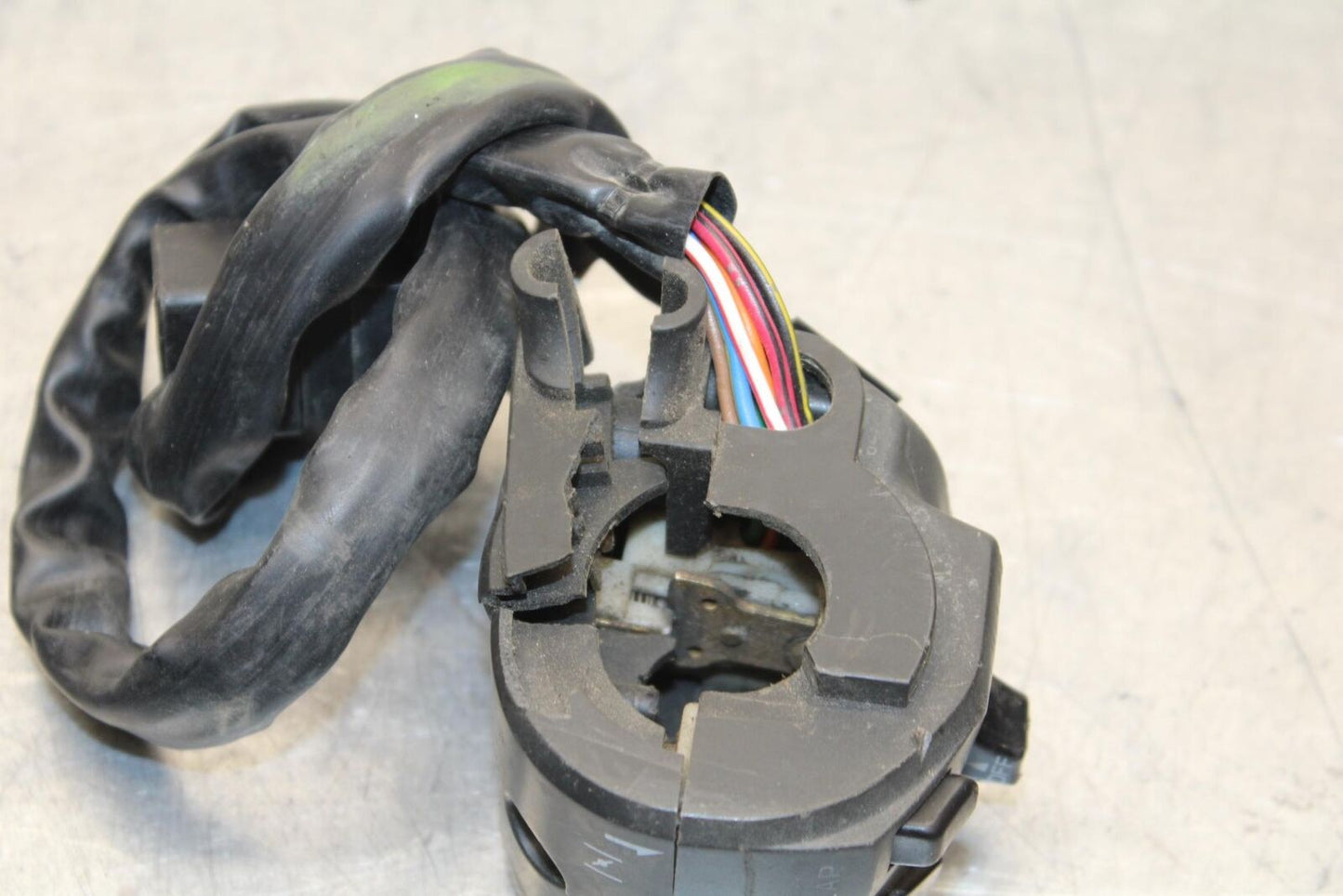 2003 Kawasaki Ninja ZX6RR ZX600K LEFT CLIP ON HANDLE HORN SIGNALS SWITCH BB66