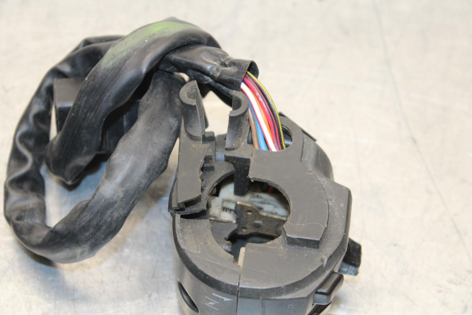 2003 Kawasaki Ninja ZX6RR ZX600K LEFT CLIP ON HANDLE HORN SIGNALS SWITCH BB66