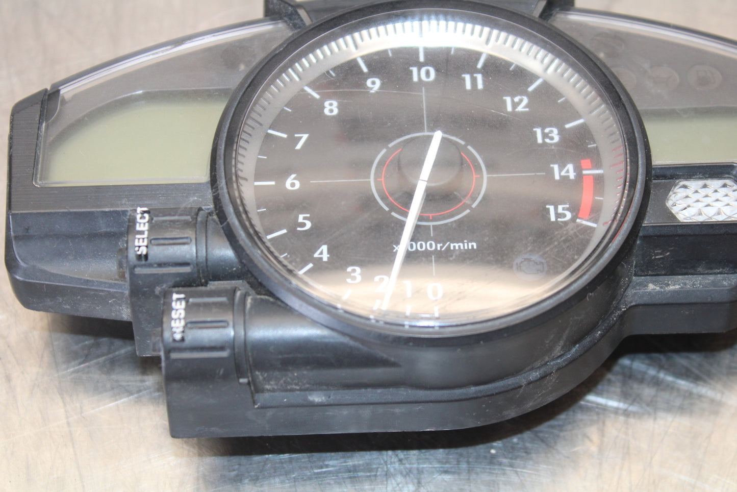 07-08 YAMAHA YZF R1 SPEEDO TACH GAUGES CLUSTER SPEEDOMETER TACHOMETER BB160