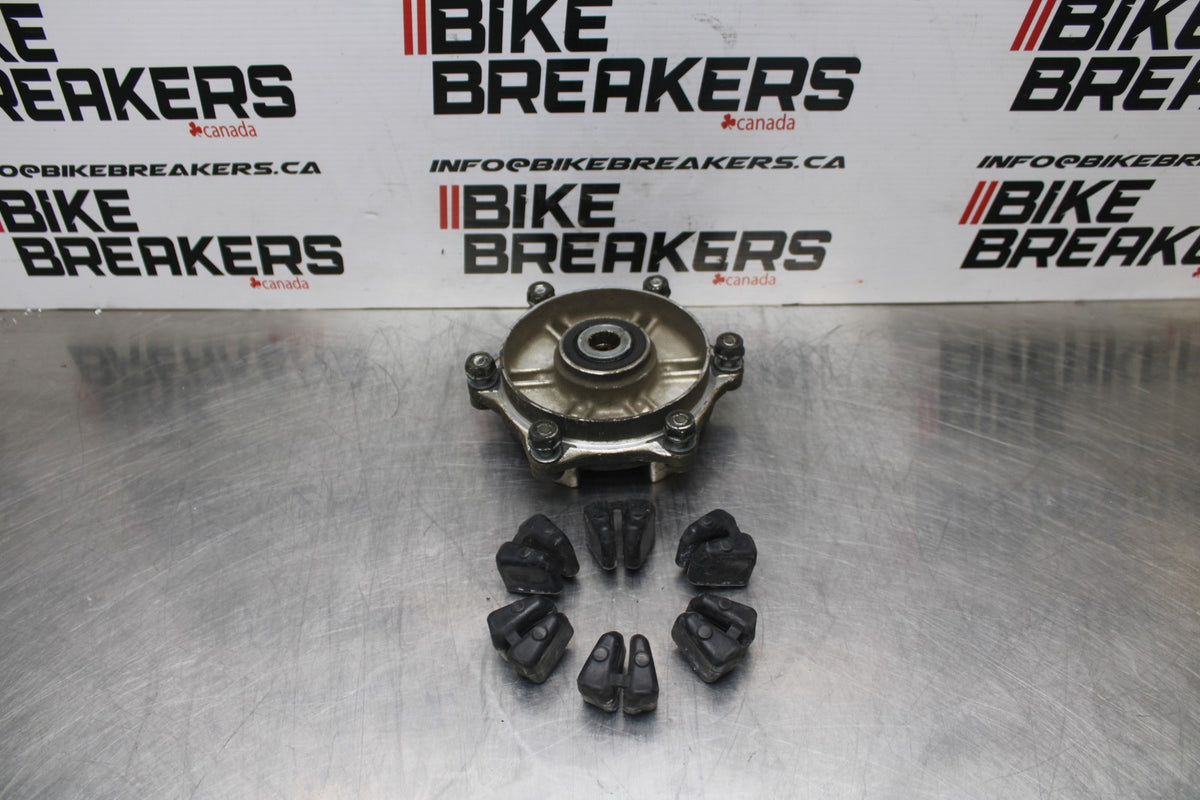 01-06 HONDA CBR600F4I REAR HUB & SHOCK DAMPERS CUSH ABSORBERS BB778