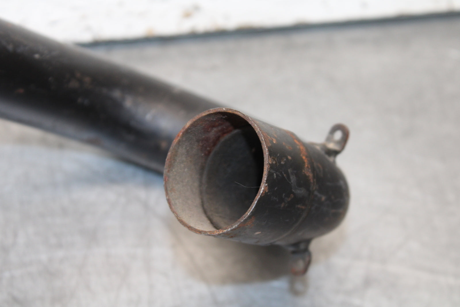 71-75 KAWASAKI F7 EXHAUST PIPE MUFFLER SLIP ON CAN SILENCER BB00