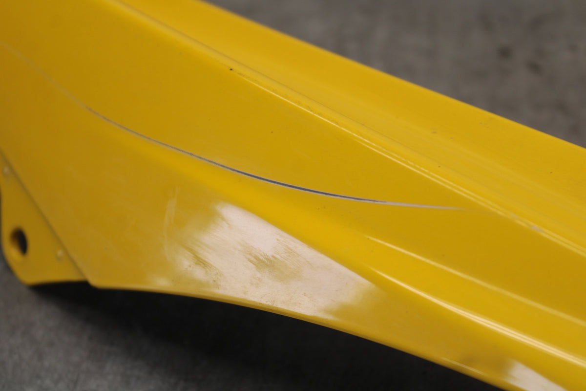 08-16 YAMAHA YZF R6 RIGHT FRONT UPPER MID SIDE FAIRING COWL PLASTIC OEM BB665