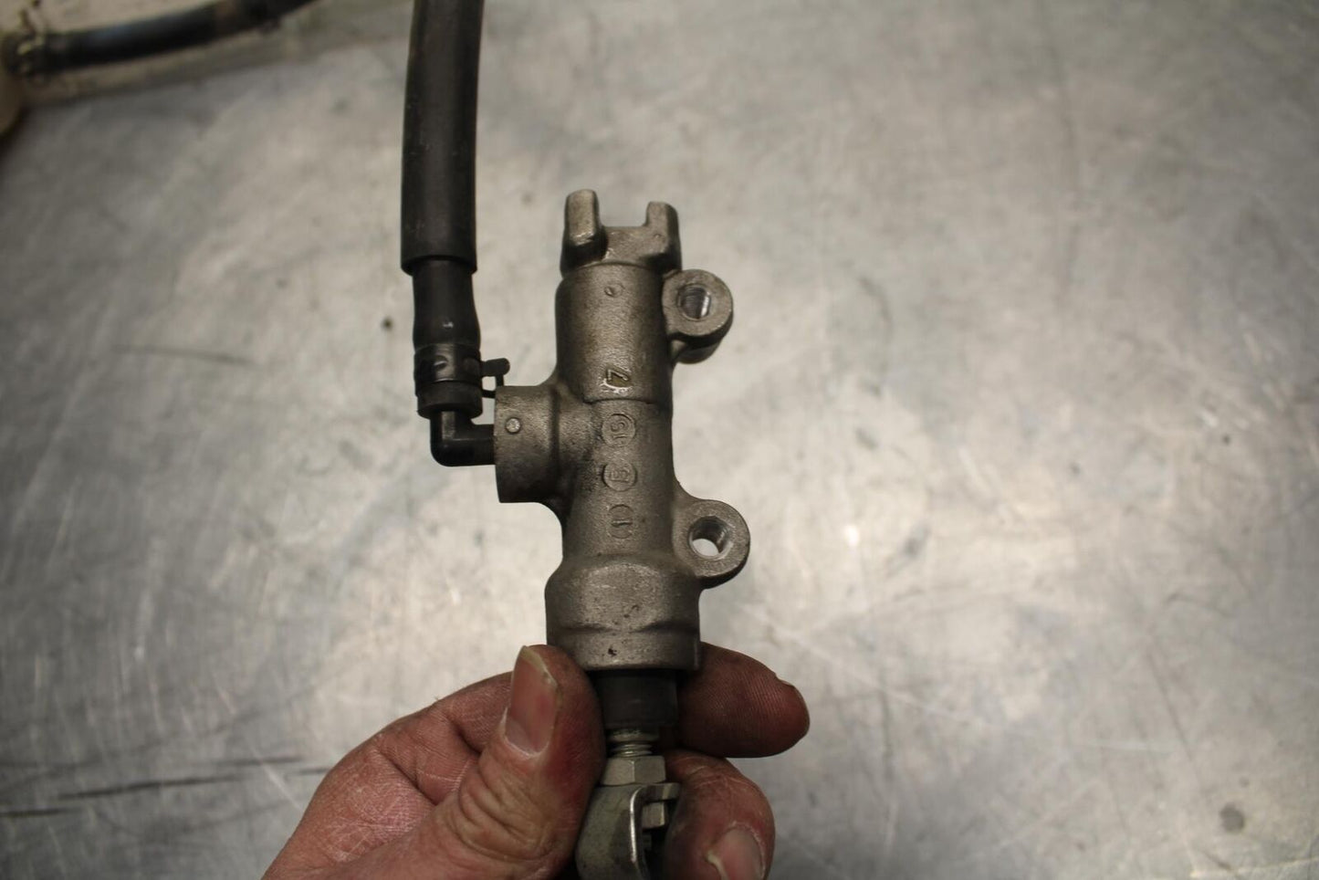 11 KAWASAKI NINJA 650 ER EX 650 REAR  BRAKE MASTER CYLINDER W RESERVOIR BB503