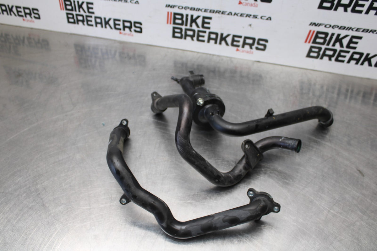18 YAMAHA YZF R1  RADIATOR HOSES ENGINE COOLANT WATER PIPES HOSE KIT SET BB838