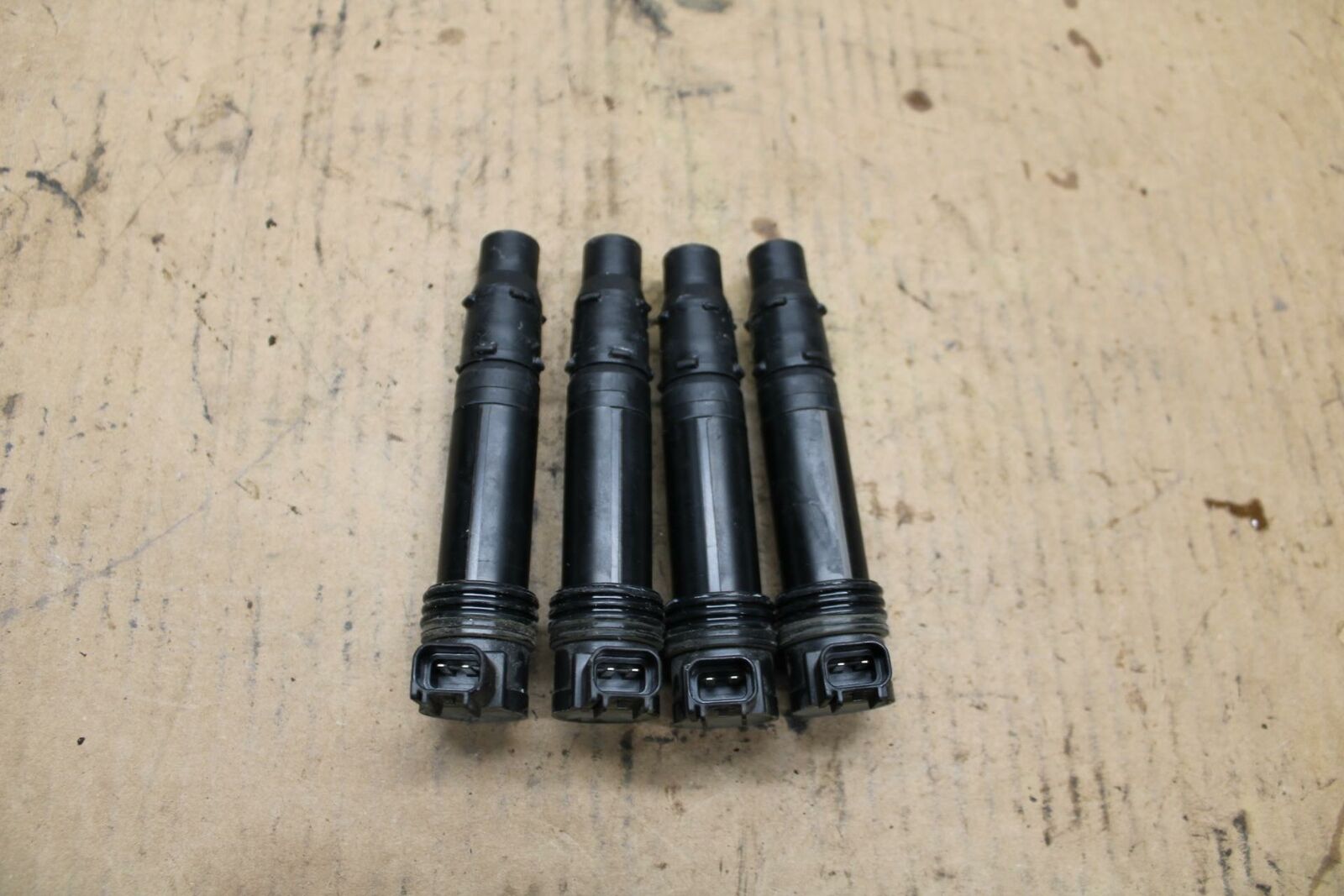 09-12 KAWASAKI NINJA ZX6R IGNITION COILS COIL SPARK PLUG CAPS BB383