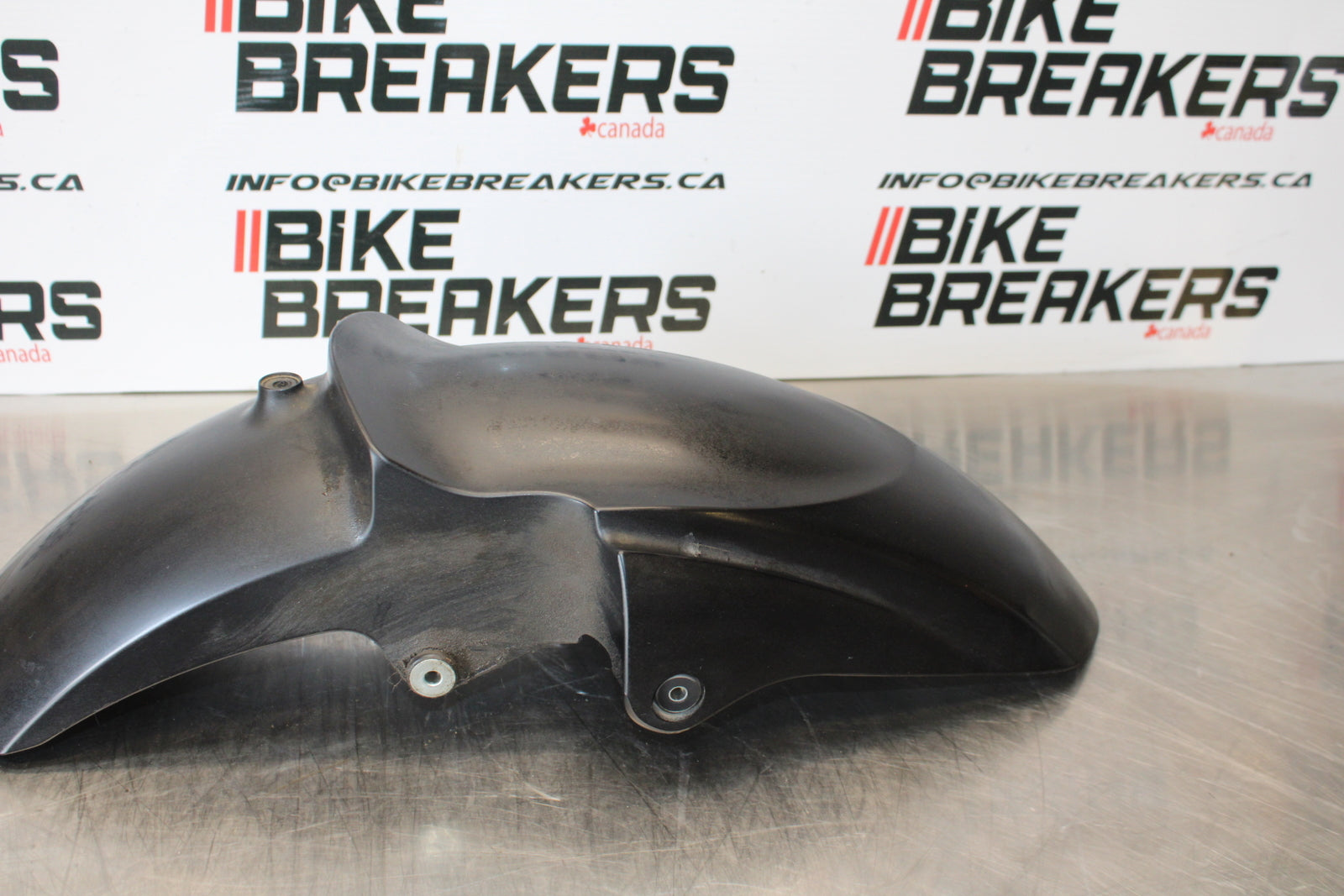 09-15 YAMAHA FZ6R FRONT WHEEL FENDER COWL FAIRING BB161