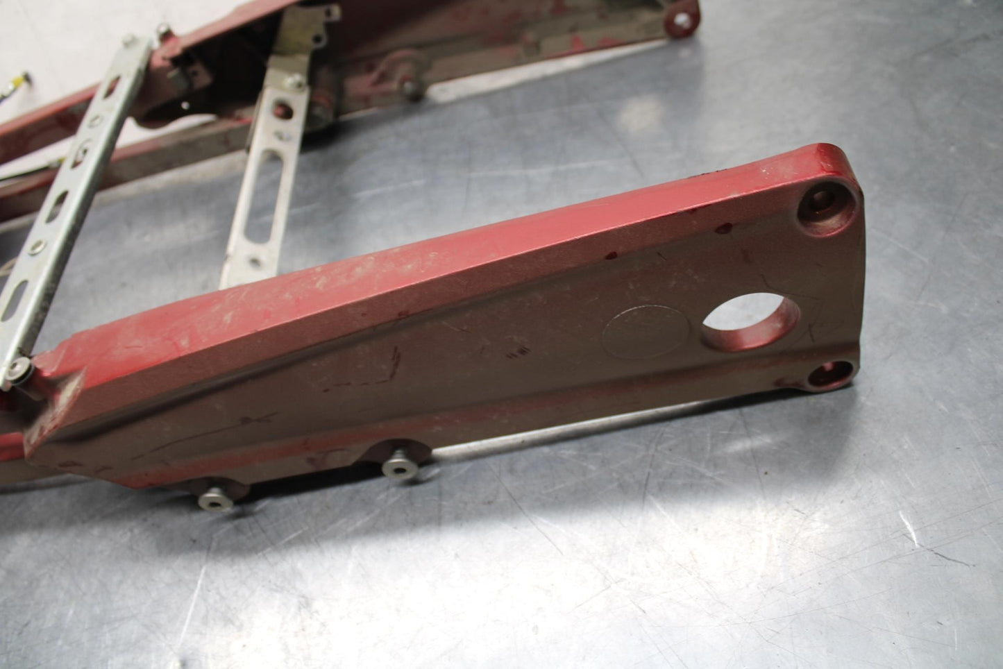 08-09 KAWASAKI NINJA ZX14R REAR SUBFRAME BACK SUB FRAME BB73