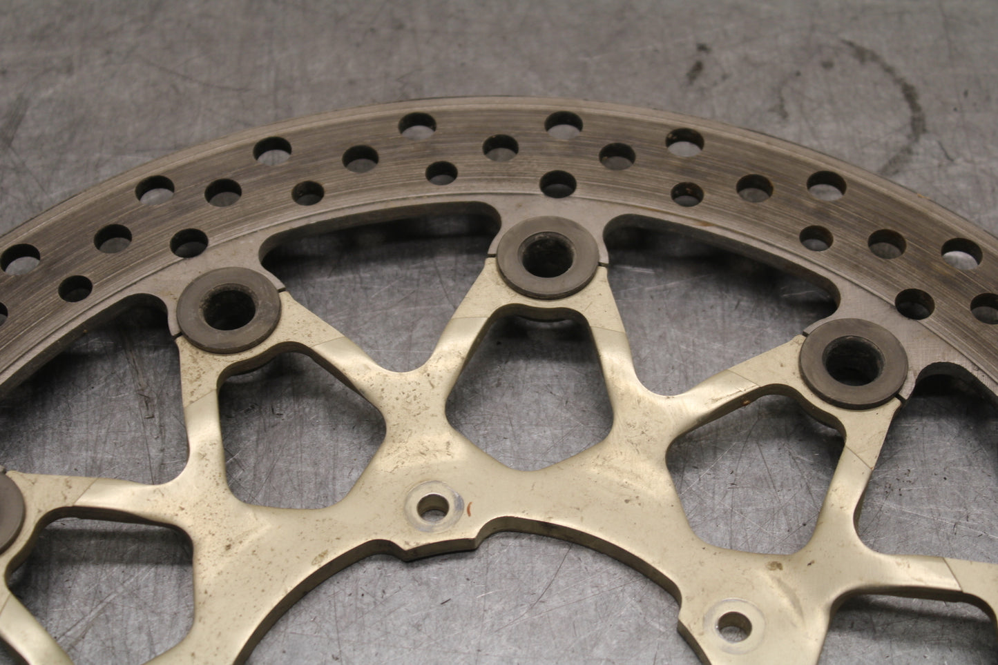17-21 HONDA CBR1000RR SP FRONT LEFT RIGHT BRAKE ROTORS DISCS BB681