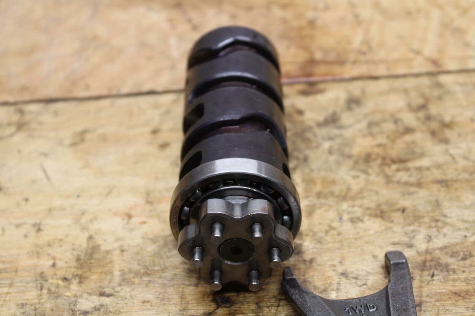15-17 YAMAHA YZF R3 ENGINE TRANSMISSION GEAR SHIFT FORKS SHIFTER CAM DRUM BB293