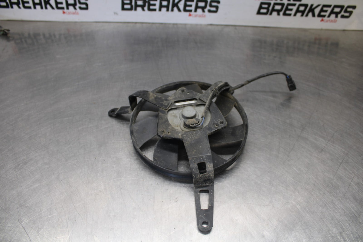 08 KAWASAKI ZX6R ENGINE RADIATOR COOLING FAN BB896