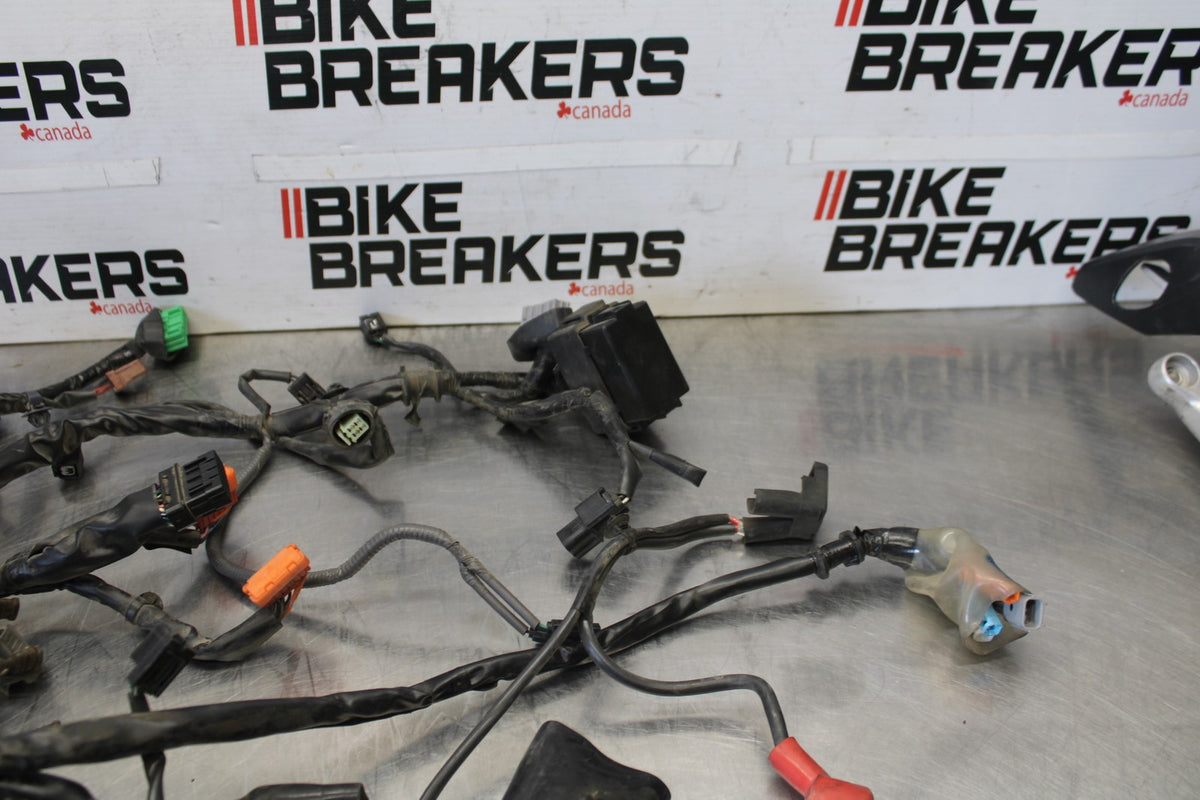 16 HONDA CB500F ABS MAIN ENGINE WIRING HARNESS MOTOR WIRE LOOM BB930