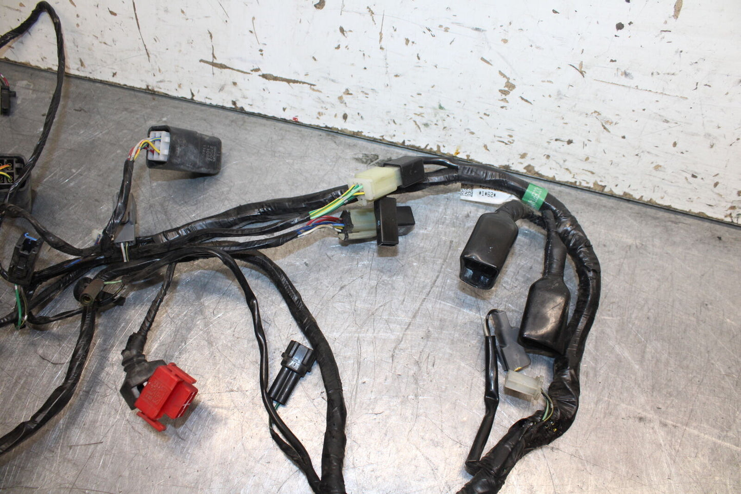 08-12 KAWASAKI NINJA 250R EX250J MAIN ENGINE WIRING HARNESS WIRE LOOM BB111