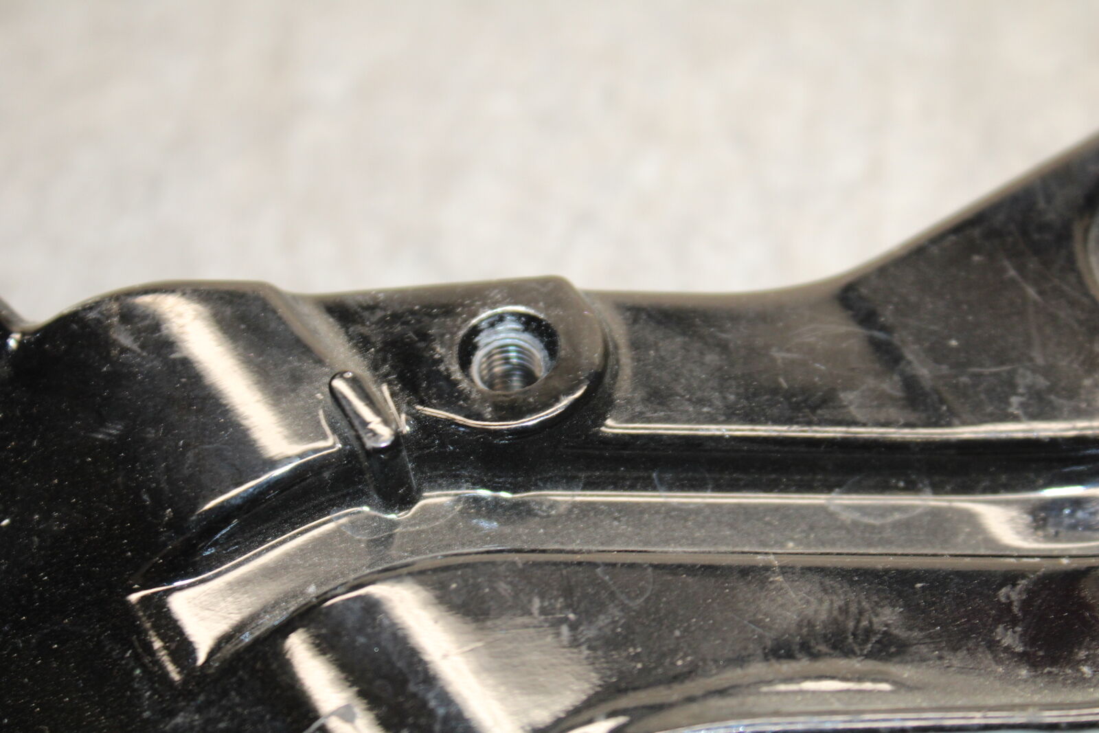 11-12 KAWASAKI NINJA 400 EX400 C UPPER FAIRING MIRROR GAUGES STAY BRACKET BB358