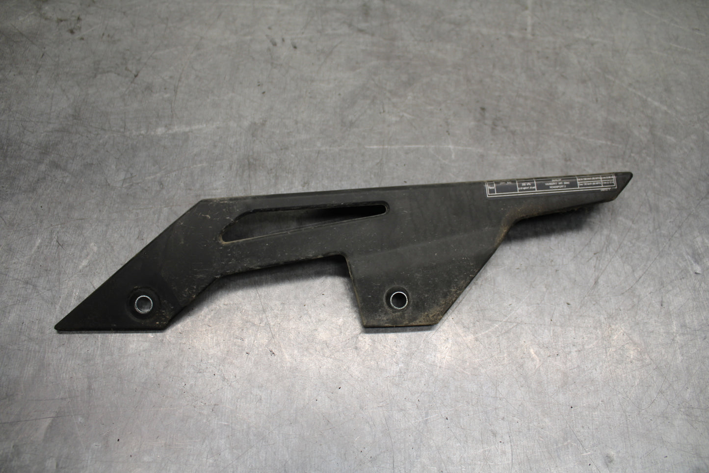 18-24 KAWASAKI NINJA 650 REAR BACK DRIVE CHAIN GUARD COVER SHIELD BB725