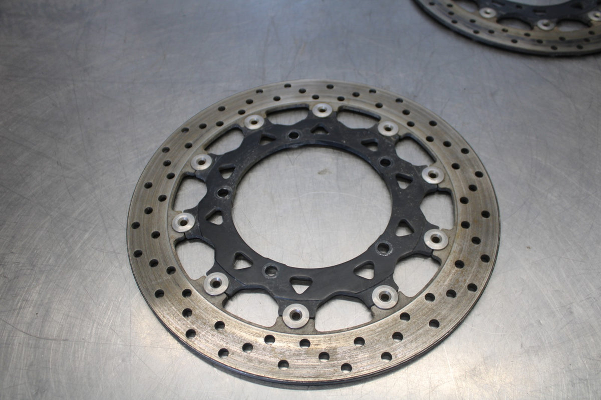 05 YAMAHA YZF R6 FRONT LEFT RIGHT BRAKE ROTORS DISCS BB894