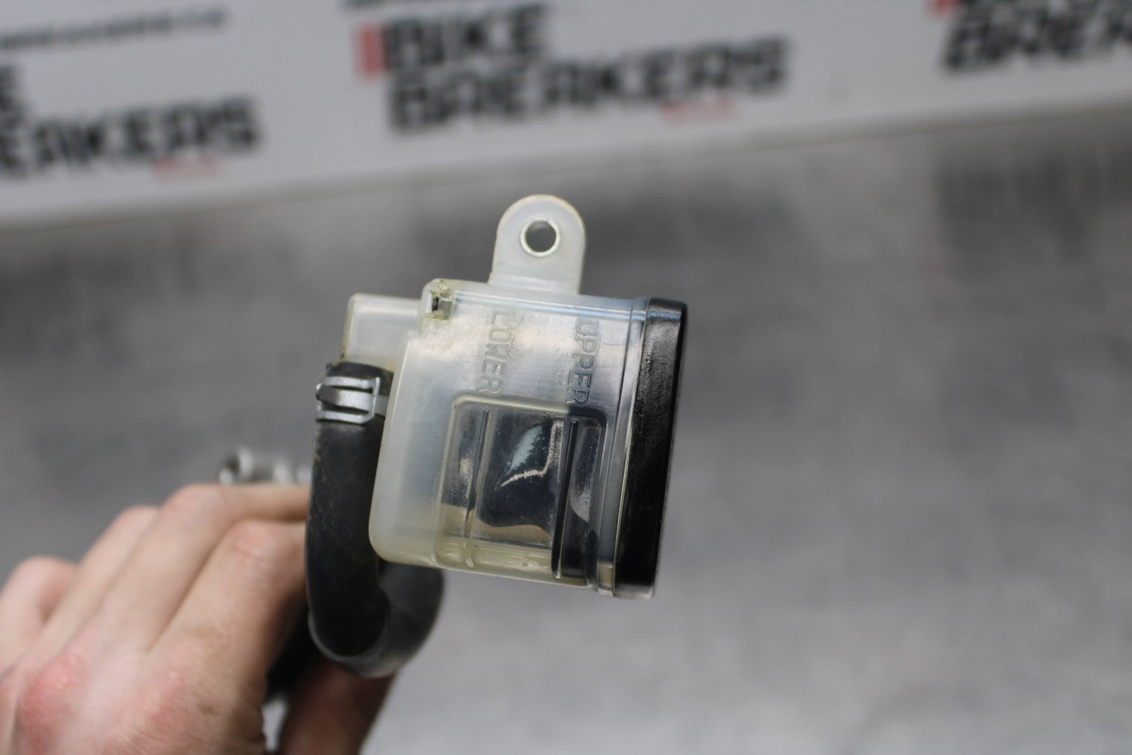08-10 SUZUKI GSXR 600 REAR BACK BRAKE MASTER CYLINDER W RESERVOIR BB202