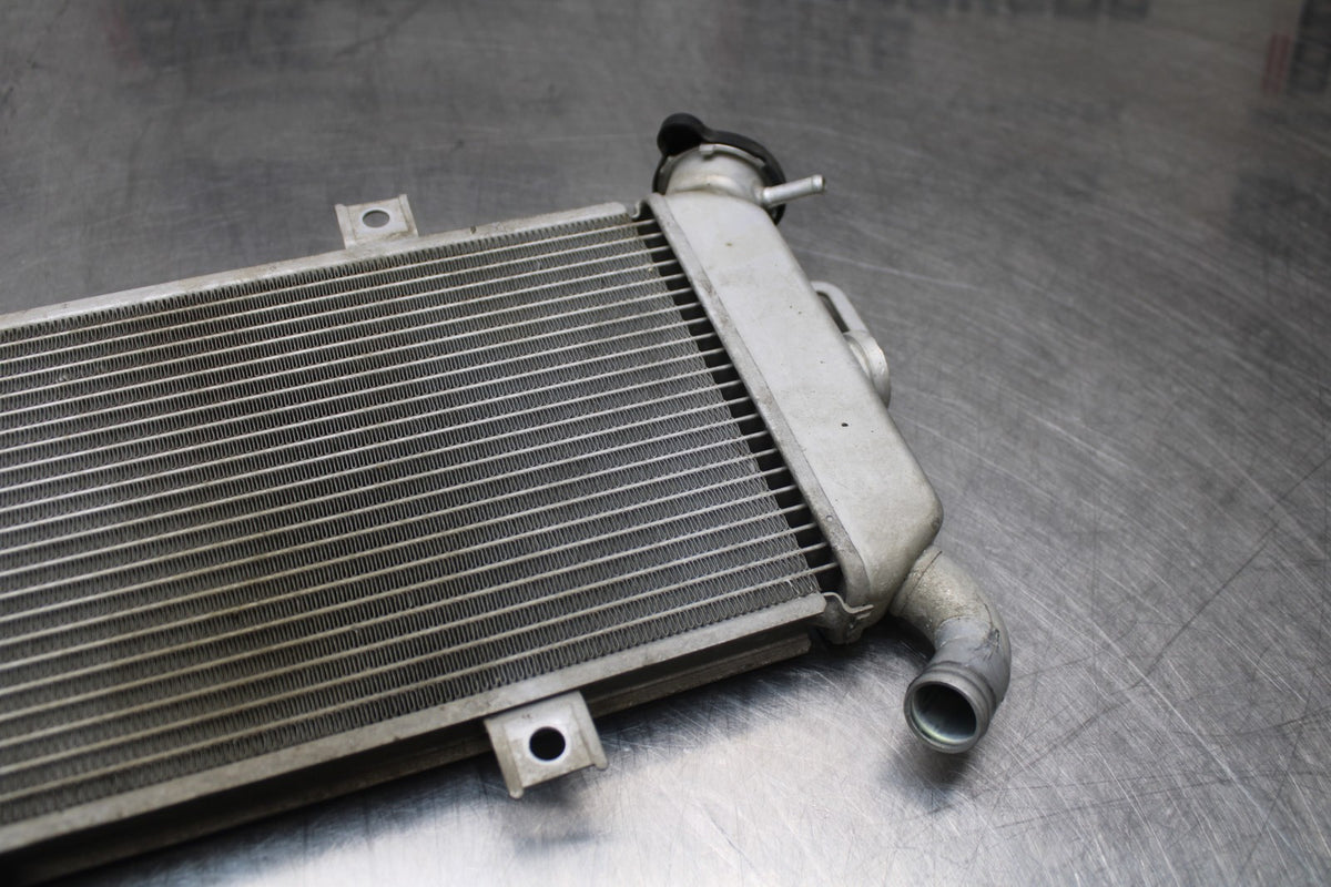 06 KAWASAKI NINJA 650 EX650 ENGINE RADIATOR MOTOR COOLER COOLING RADIATER BB823