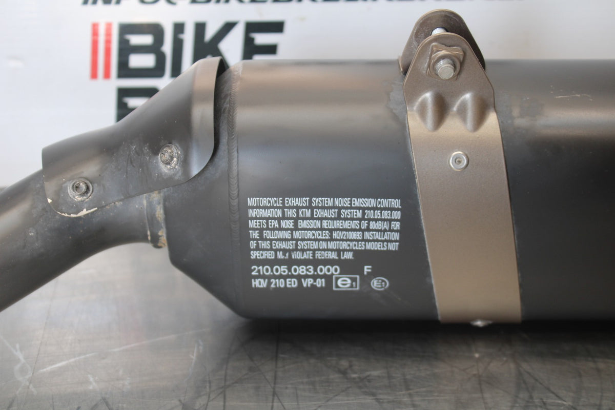 18-22 HUSQVARNA VITPILEN 701 EXHAUST PIPE MUFFLER SLIP ON CAN SILENCER BB198