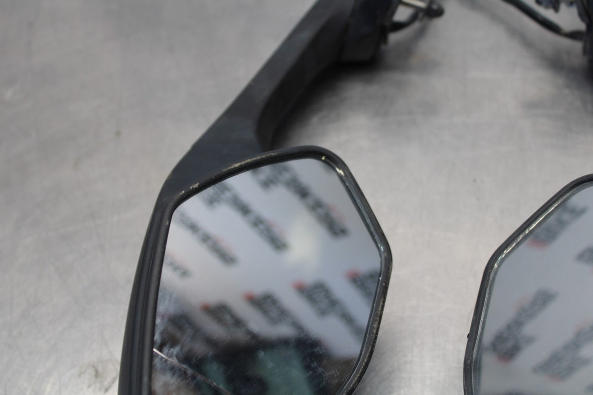 15-17 YAMAHA YZF R1 REAR VIEW MIRROR SET PAIR MIRRORS BB190