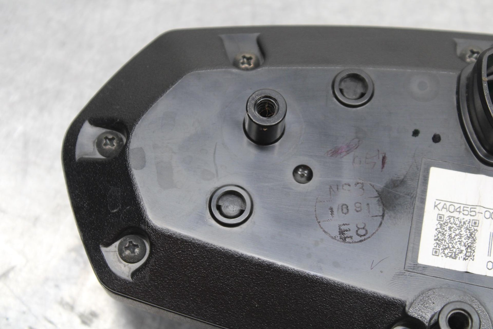 09-12 KAWASAKI NINJA ZX6R SPEEDO TACH GAUGES DISPLAY CLUSTER SPEEDOMETER BB640