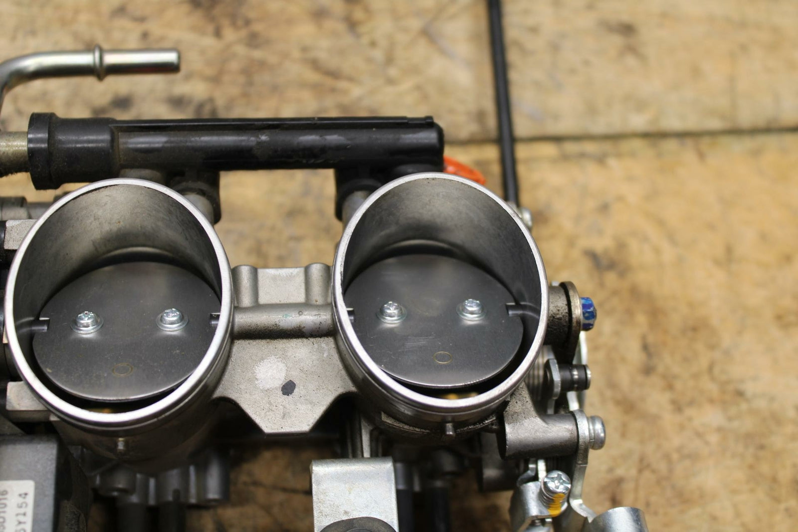 13-18 KAWASAKI NINJA ZX6R MAIN FUEL INJECTORS / THROTTLE BODIES BB349