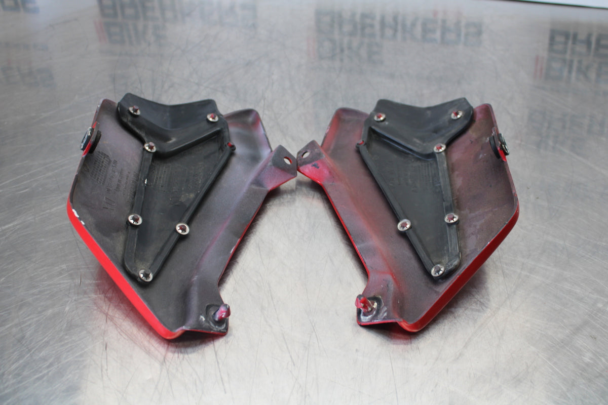 08 MOTO GUZZI BREVA 750 RIGHT LEFT SIDE SEAT PANELS TRIMS COWLS FAIRINGS BB154