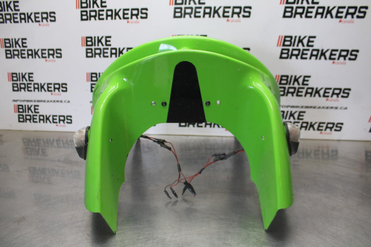 98 KAWASAKI NINJA ZX6 FRONT UPPER NOSE FAIRING COWL SHROUD BB870