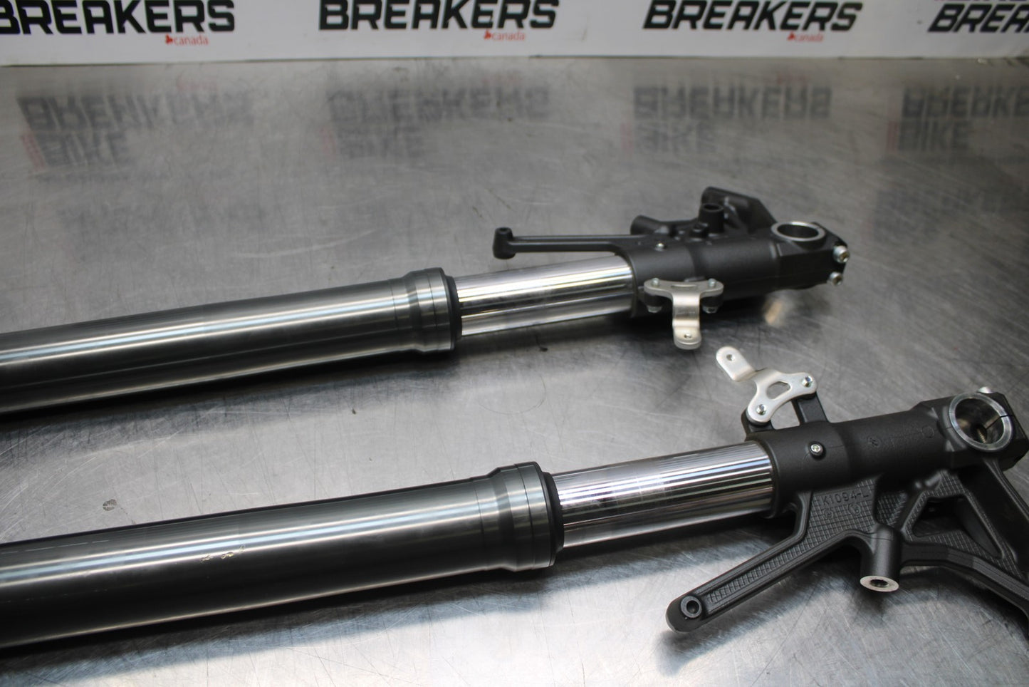 23-24 KAWASAKI NINJA ZX14R NEW!! FRONT FORKS SHOCK SUSPENSION SET PAIR BB764