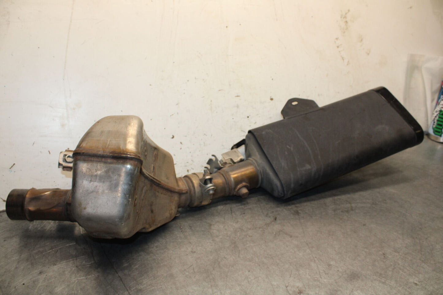 13-18 KAWASAKI NINJA ZX6R EXHAUST PIPE MUFFLER SLIP ON CAN SILENCER BB682