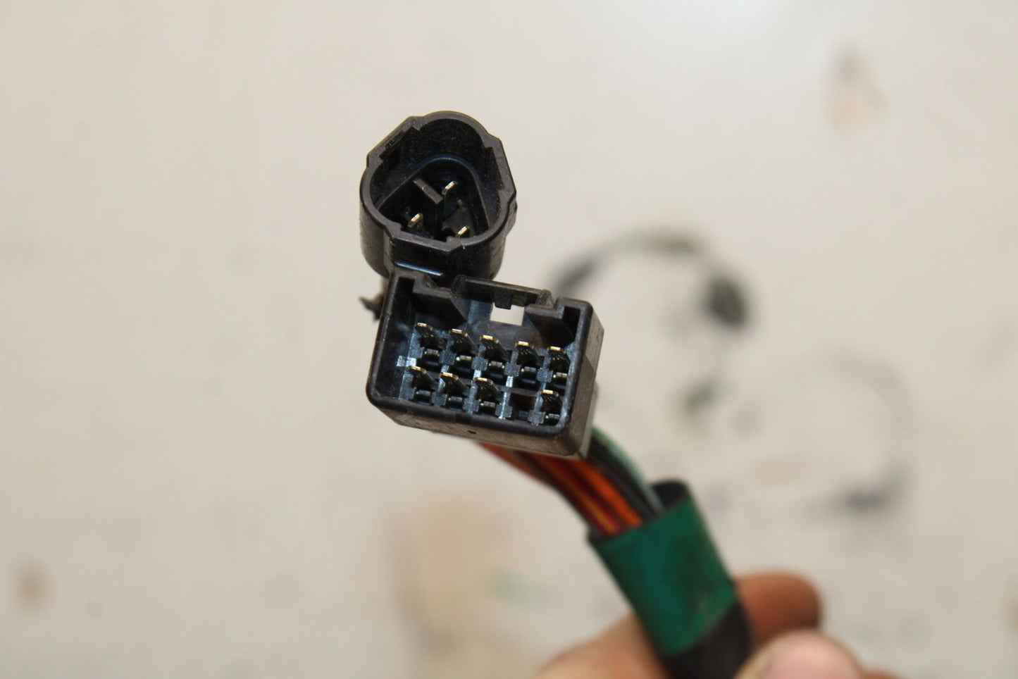 13-17 KAWASAKI NINJA ZX6R ZX636E LEFT CLIP ON HANDLE HORN SIGNALS SWITCH BB735