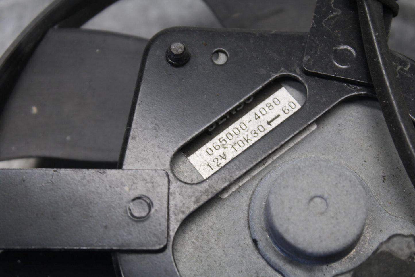 09-12 KAWASAKI NINJA ZX6R ENGINE RADIATOR COOLING FAN 59502-0580 BB698