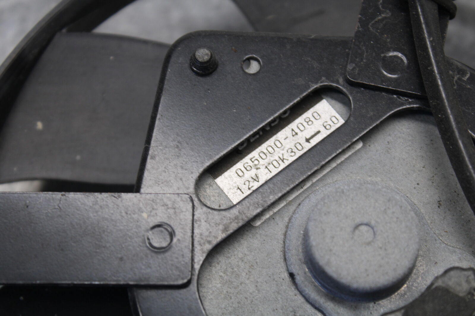 09-12 KAWASAKI NINJA ZX6R ENGINE RADIATOR COOLING FAN 59502-0580 BB698