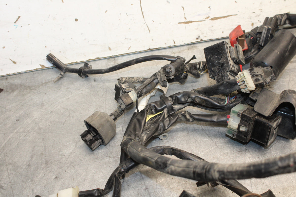 09-15 YAMAHA FZ6R MAIN ENGINE WIRING HARNESS MOTOR WIRE LOOM BB686