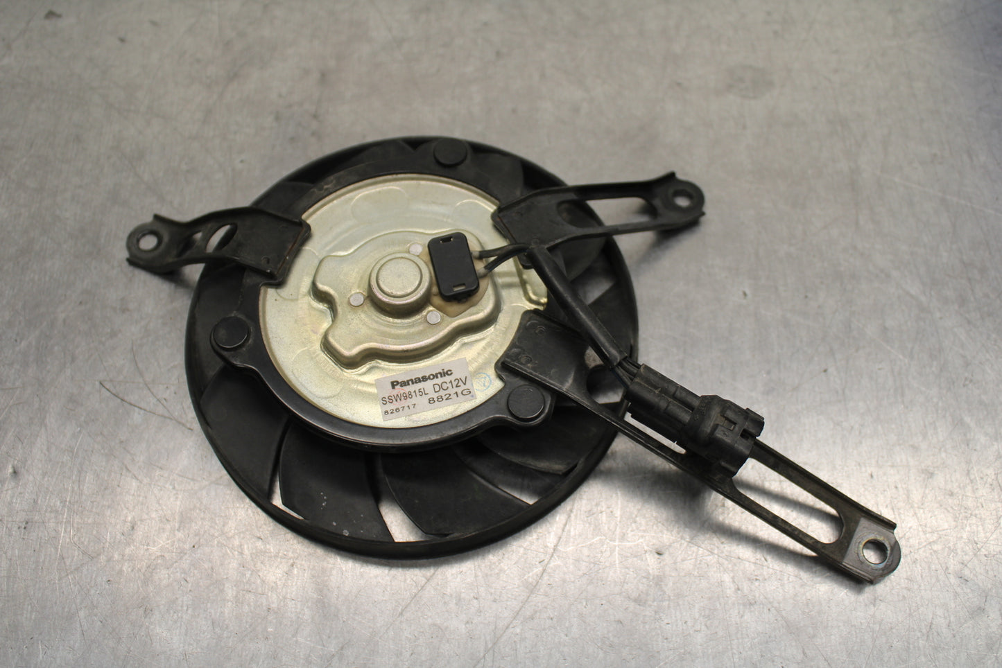 09 HONDA CBR600RR ENGINE RADIATOR COOLING FAN BB760