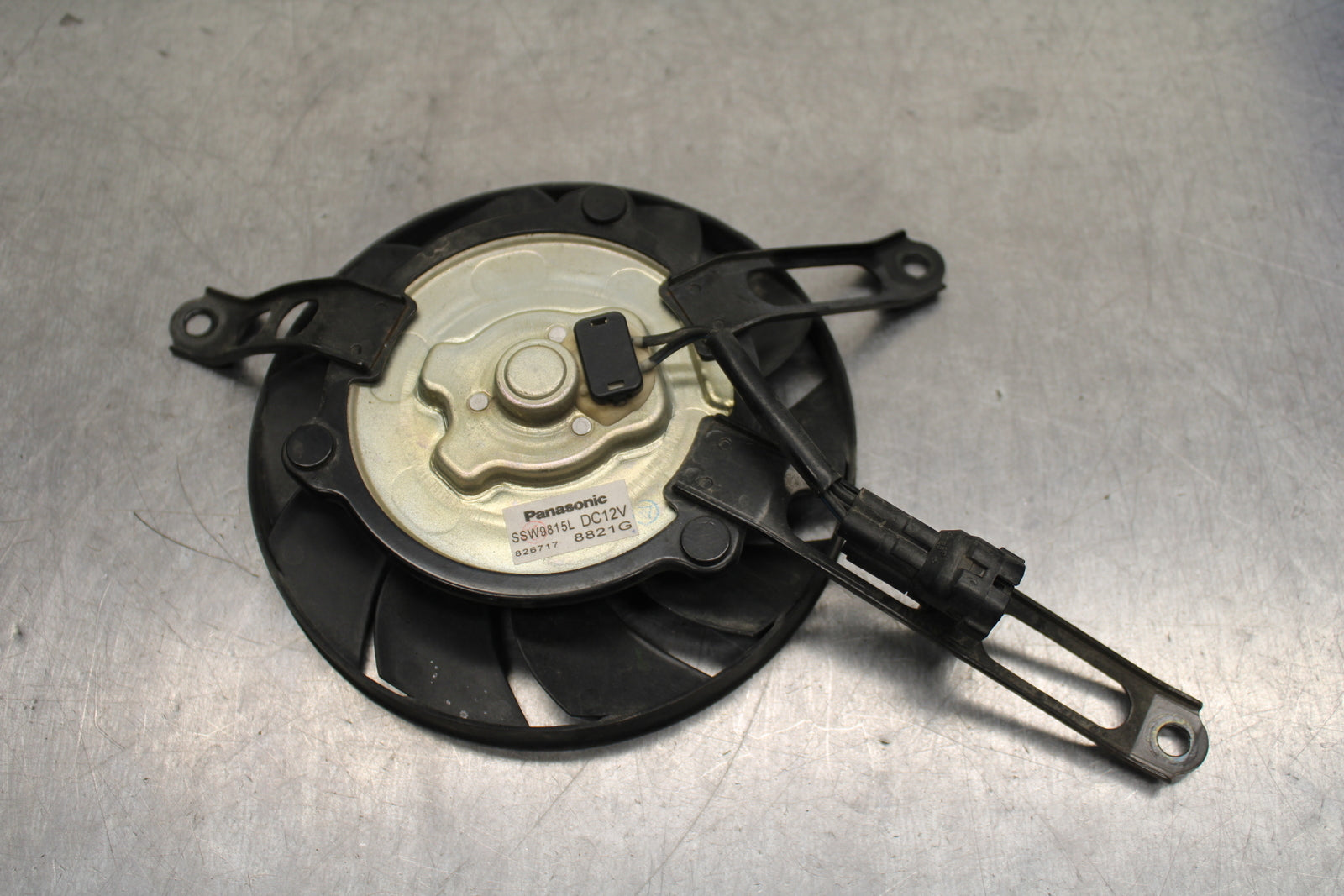 09 HONDA CBR600RR ENGINE RADIATOR COOLING FAN BB760