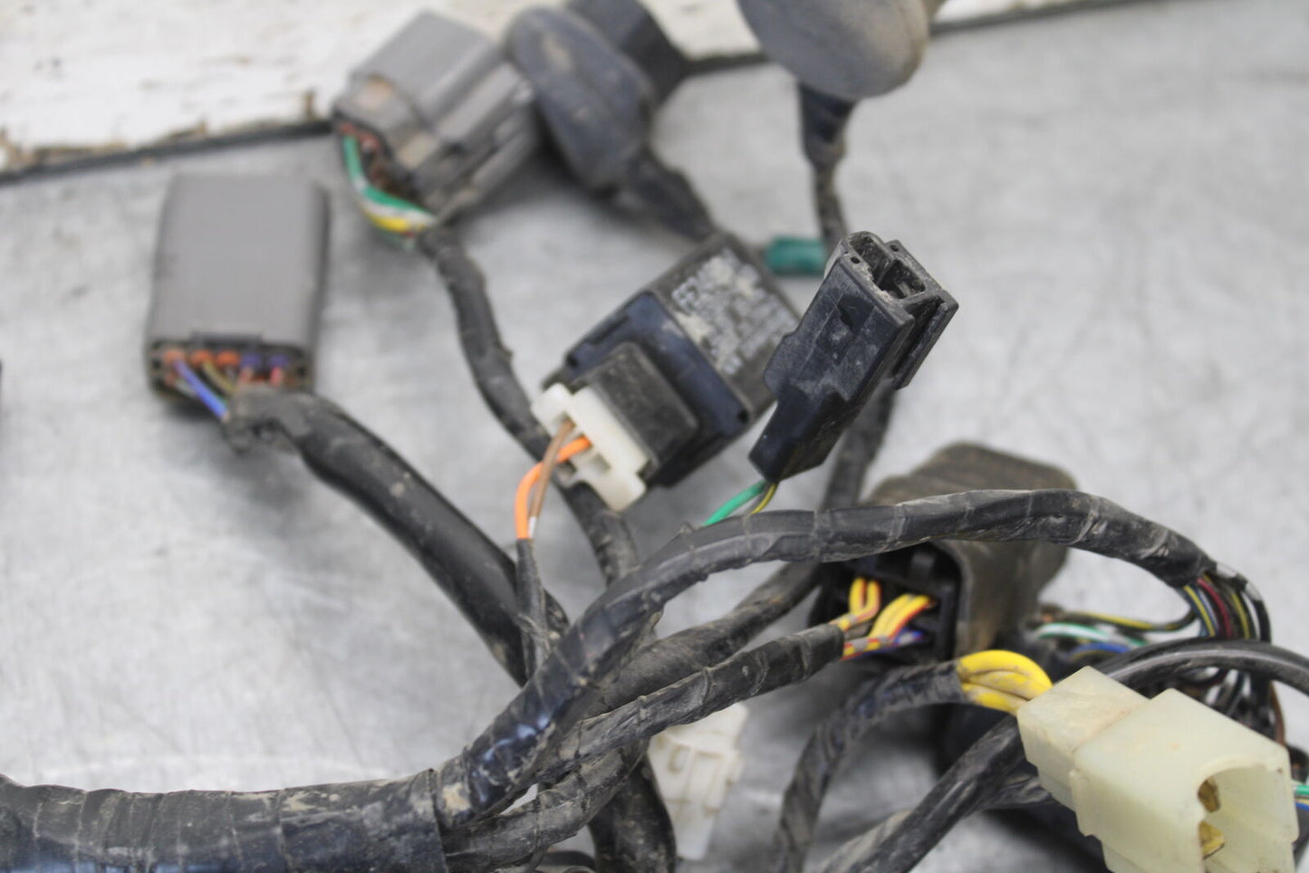 08-18 KAWASAKI KLR650 MAIN ENGINE WIRING HARNESS MOTOR WIRE LOOM BB707