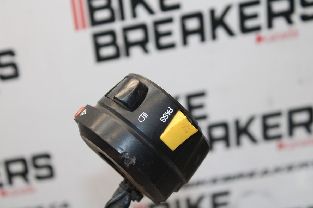 05-06 SUZUKI GSXR1000 LEFT CLIP ON HANDLE HORN SIGNALS SWITCH SWITCHES BB773