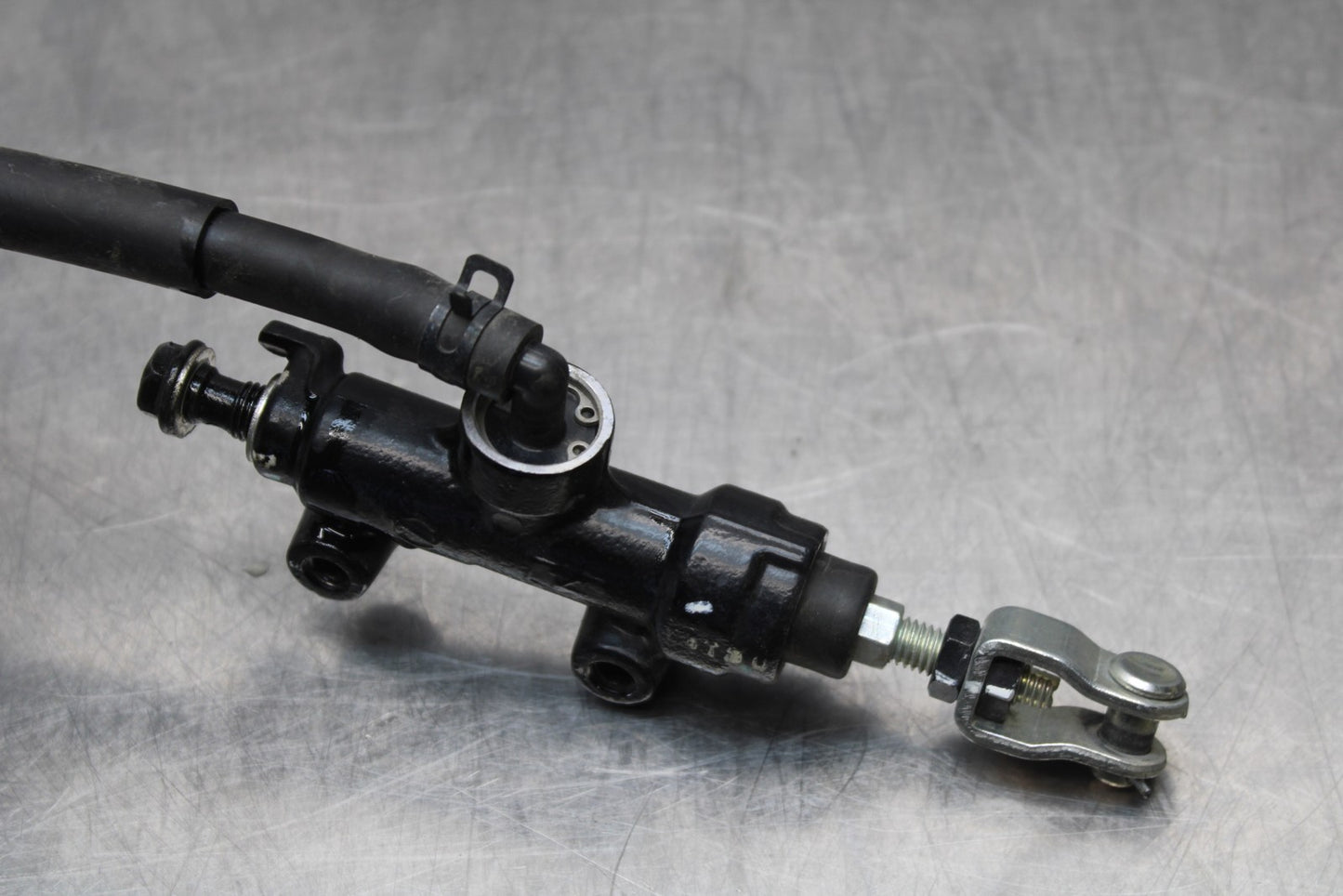 13-17 KAWASAKI NINJA 300 EX300 ABS REAR BRAKE MASTER CYLINDER W RESERVOIR BB187