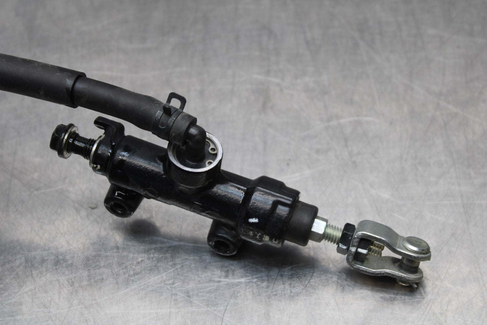 13-17 KAWASAKI NINJA 300 EX300 ABS REAR BRAKE MASTER CYLINDER W RESERVOIR BB187