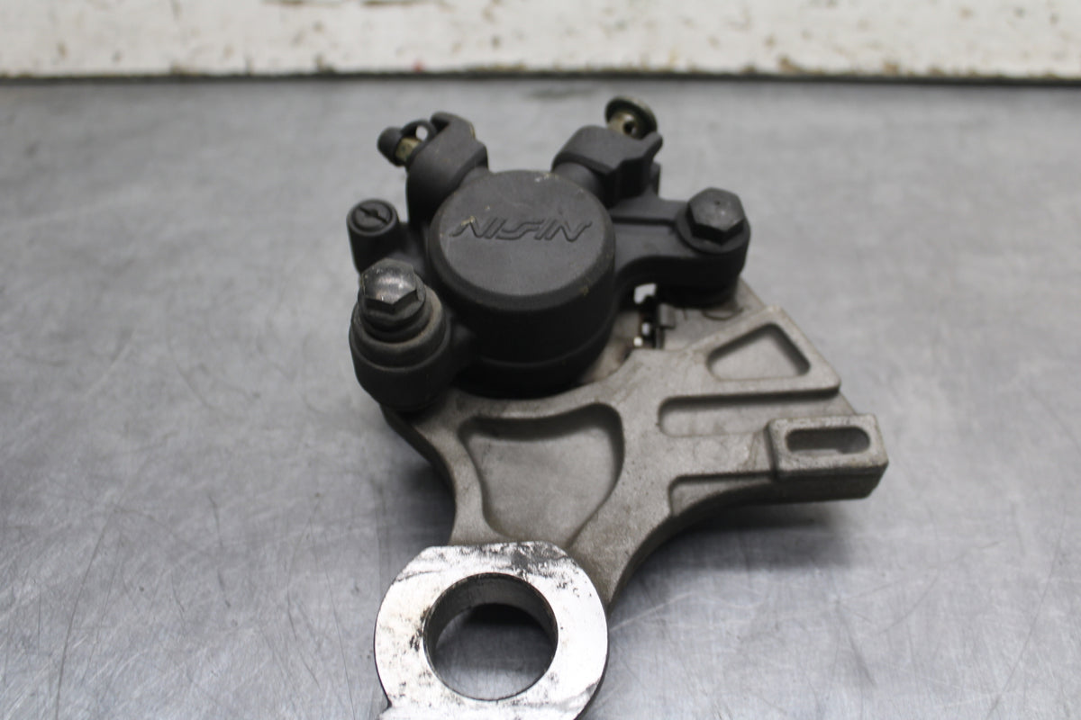 08-09 YAMAHA YZF R6S REAR BACK BRAKE CALIPER W MOUNT BRACKET BB114