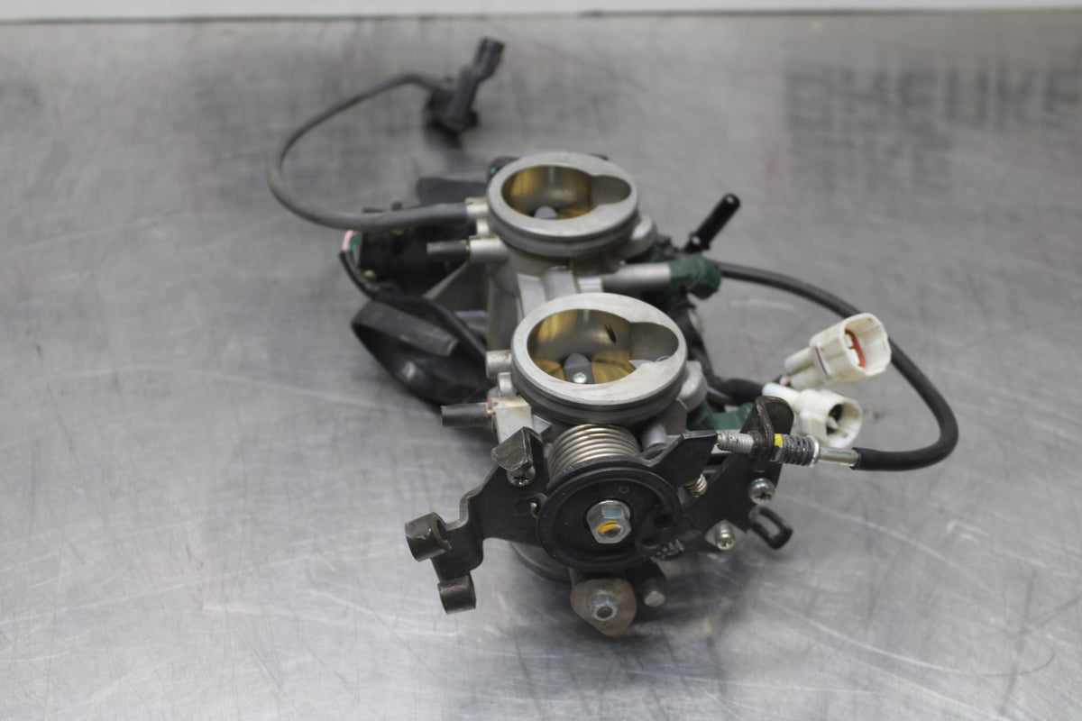 08 KAWASAKI NINJA 650 EX650 MAIN FUEL INJECTORS / THROTTLE BODIES BB797