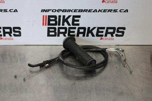 13-17 KAWASAKI NINJA 300 EX300 ABS THROTTLE CABLES LINES BB189